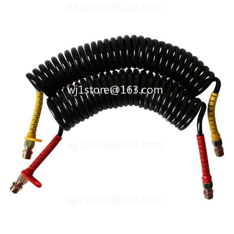 Heavy Equipment Tires - Spiral Spring Reinforced Air Brake Hose,