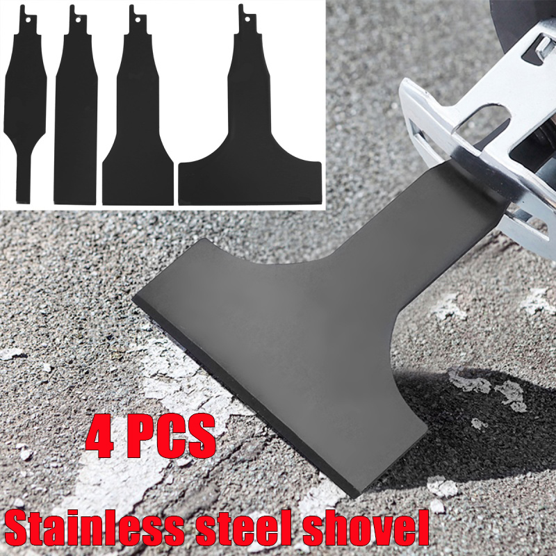 Heavy Equipment Scraper - 4 PCS/Set Heavy-Duty Scraper And Blade