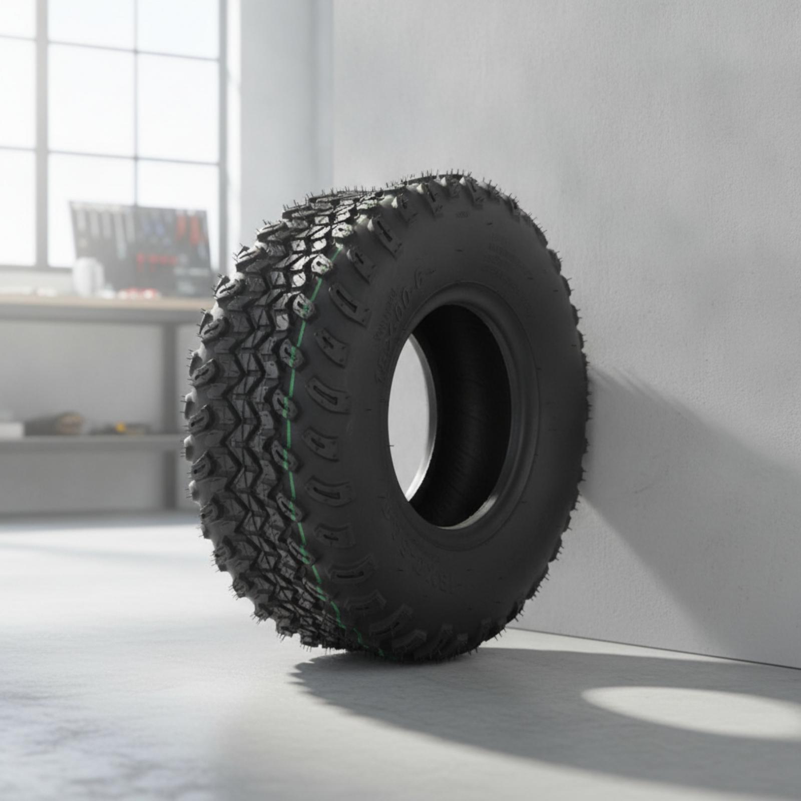 Heavy Equipment Tires - 15x6.00-6 Tubeless All-Terrain Tire Heavy-Duty ATV
