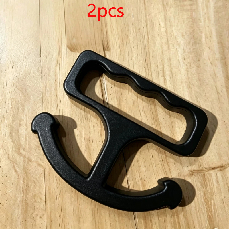 Heavy Equipment Storage - 2 Practical Plastic Bag Assist Hooks,