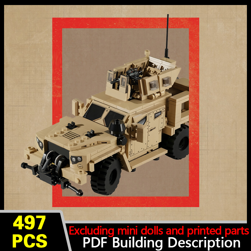 M1278 Heavy Guns Carrier Model - Heavy Equipment Lego 评论和价格