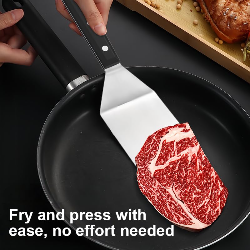 Stainless Steel Griddle Spatul - Heavy Equipment Scraper 评论和价格