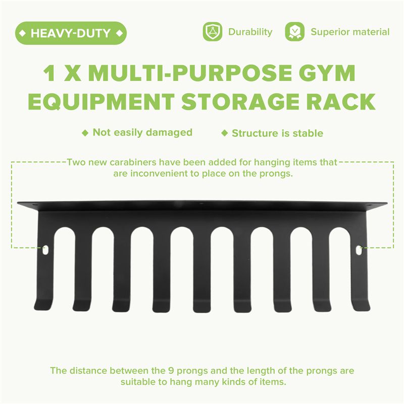 1PCS Multi-Purpose Gym Equipme - Heavy Equipment Storage 评论和价格