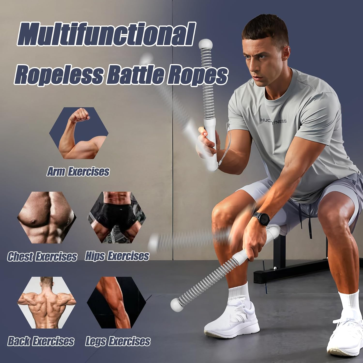 2nd Gen Ropeless Battle Ropes  - Heavy Equipment Training 评论和价格