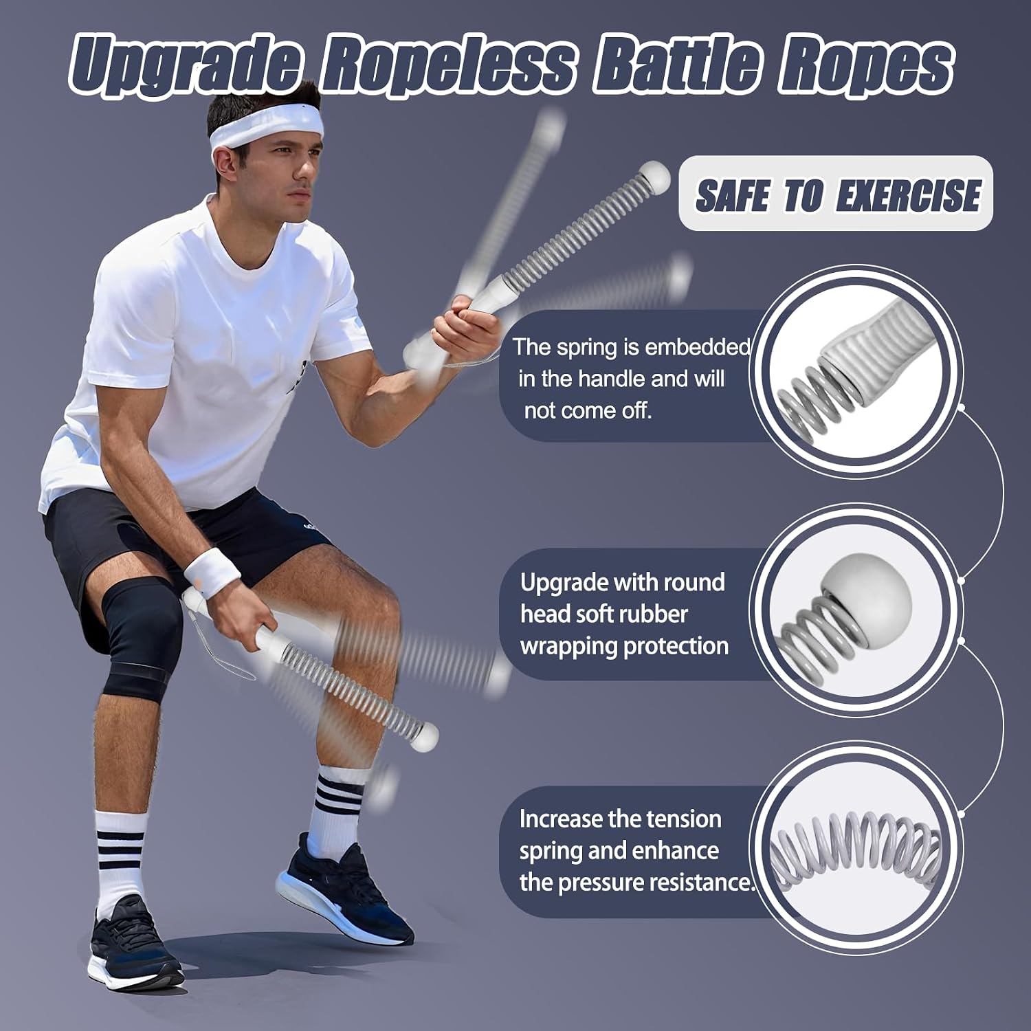 2nd Gen Ropeless Battle Ropes  - Heavy Equipment Training 评论和价格
