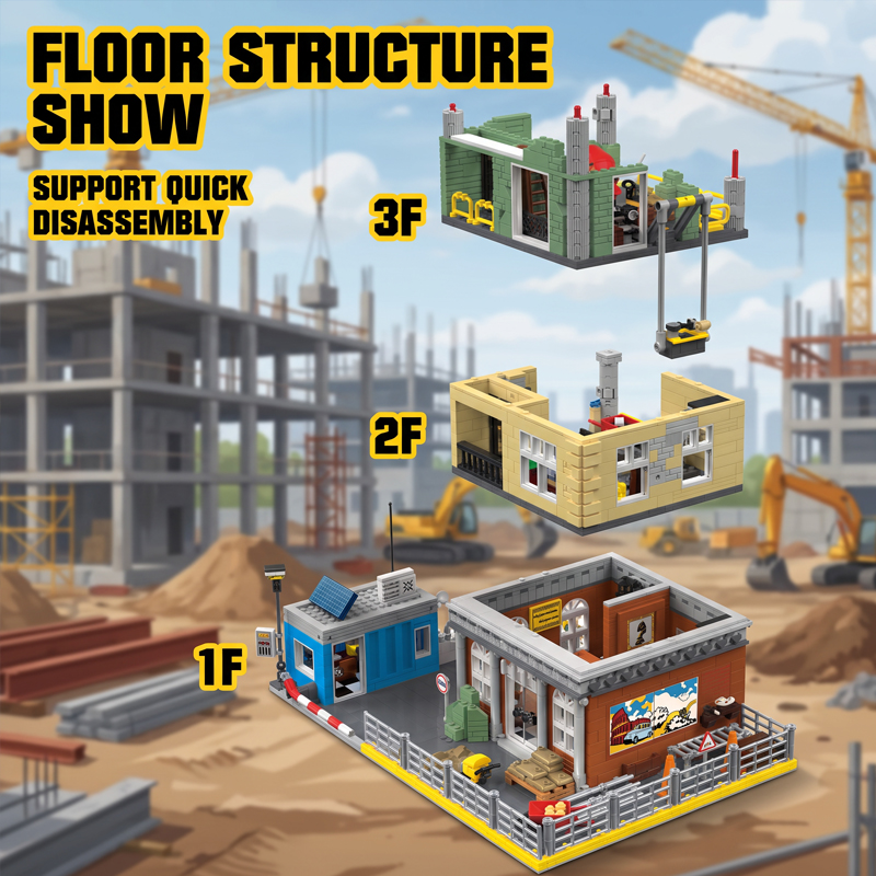 Art Museum Construction Site M - Heavy Equipment Lego 评论和价格