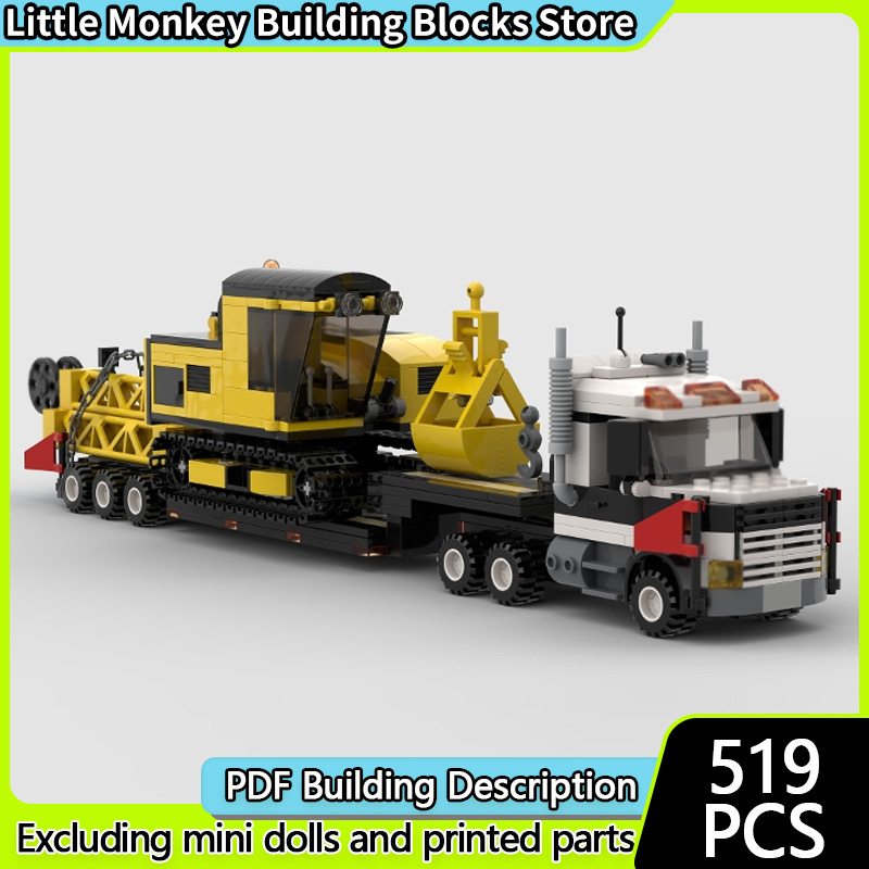 City Car Model MOC Building Br - Heavy Equipment Lego 评论和价格