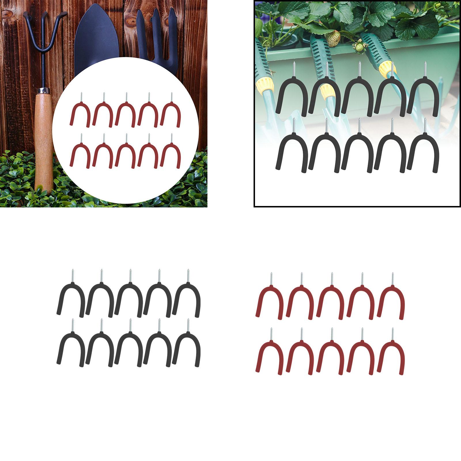 Heavy Duty Screw in U Hooks fo - Heavy Equipment Storage 评论和价格
