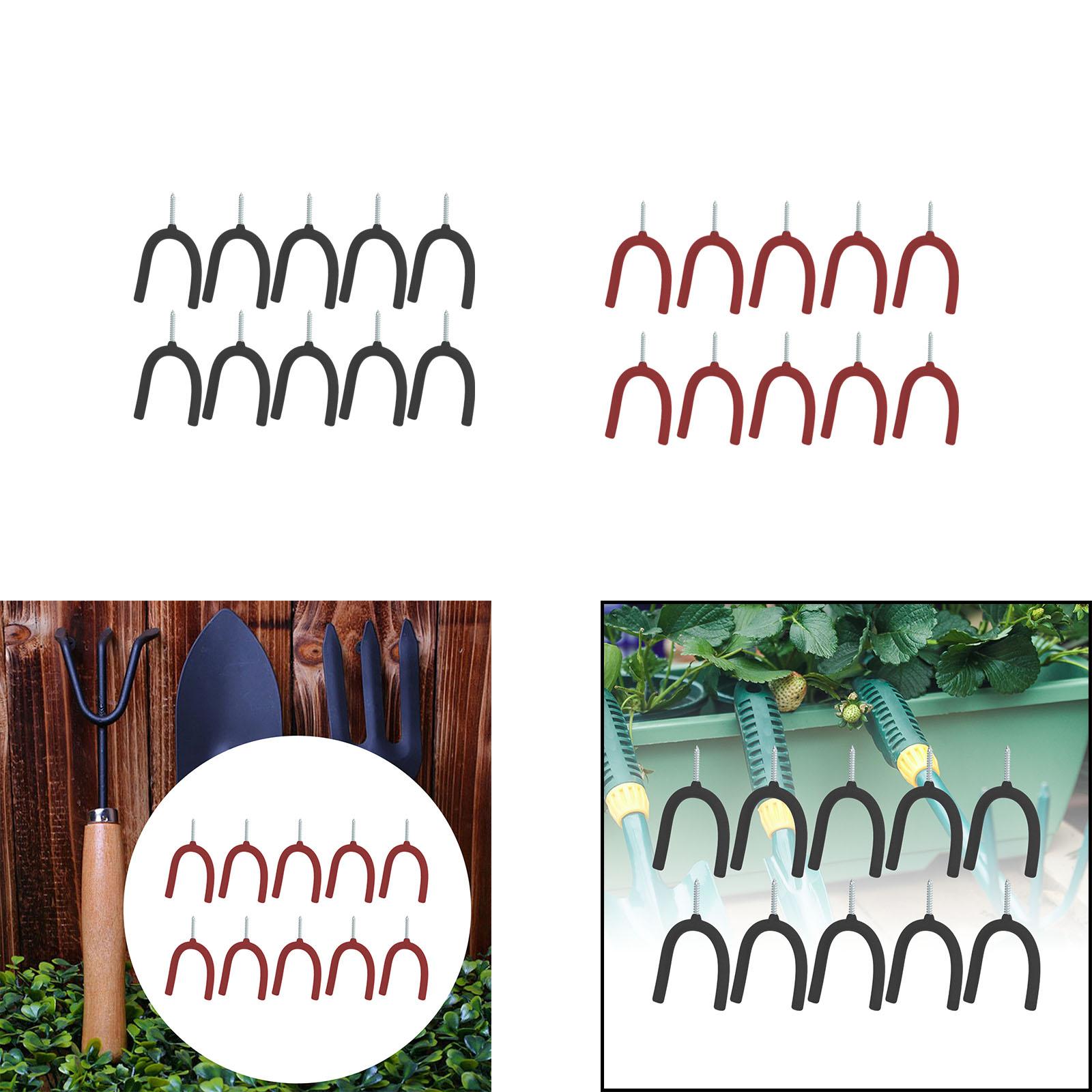 Heavy Duty Screw in U Hooks fo - Heavy Equipment Storage 评论和价格