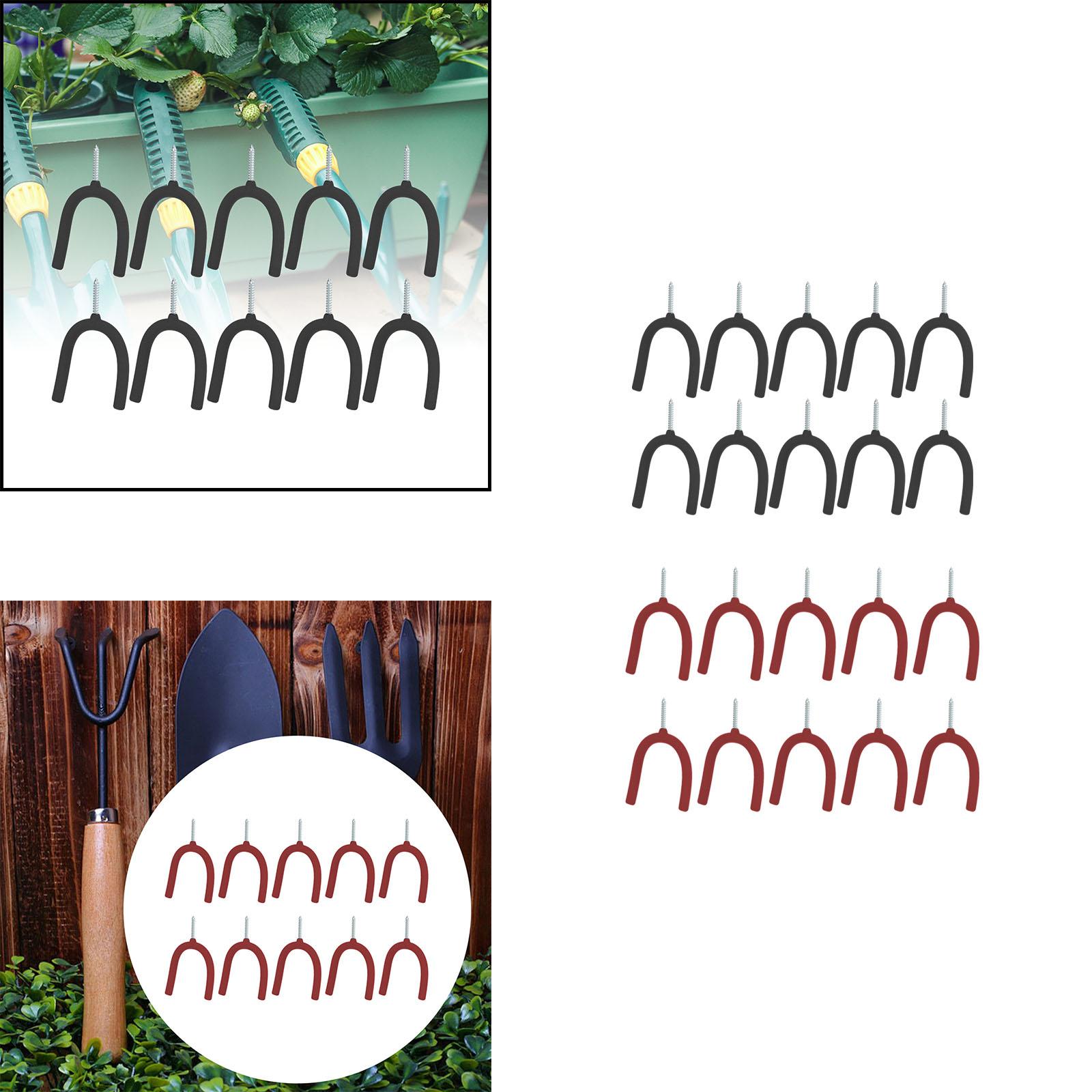 Heavy Duty Screw in U Hooks fo - Heavy Equipment Storage 评论和价格