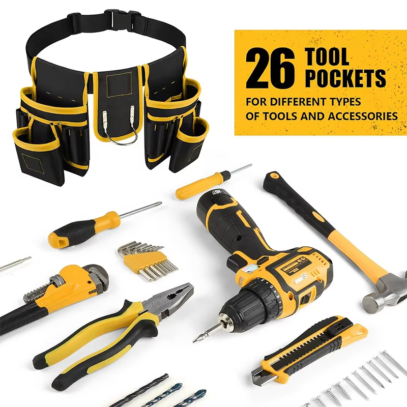 Adjustable Tool Belt Bag with  - Heavy Equipment Storage 评论和价格
