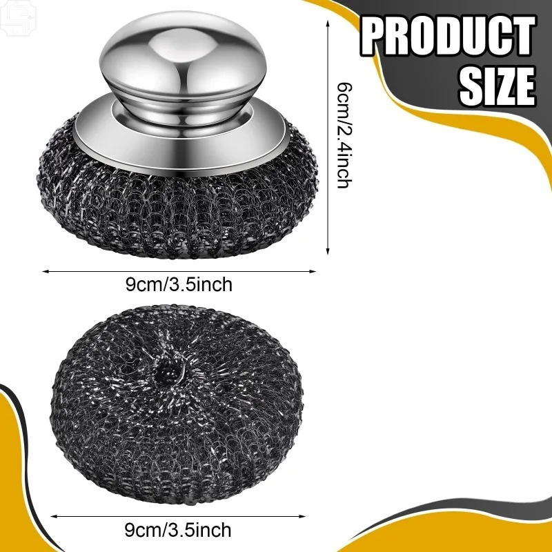 Stainless Steel Pot Brush With - Heavy Equipment Scraper 评论和价格