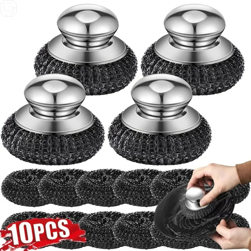 Stainless Steel Pot Brush With - Heavy Equipment Scraper 评论和价格