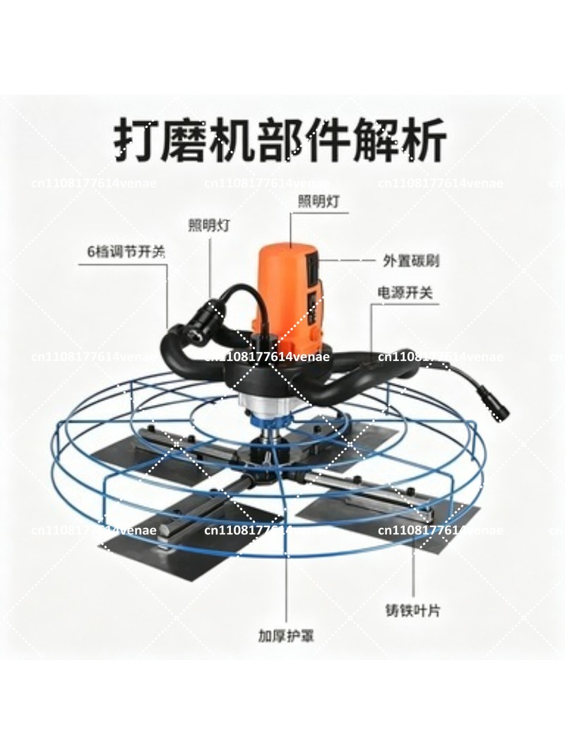 Hand Push Electric Concrete Gr - Power Trowel Concrete 评论和价格