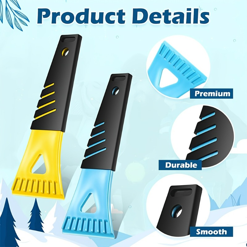 1pc Heavy-Duty PVC Ice Scraper - Heavy Equipment Scraper 评论和价格