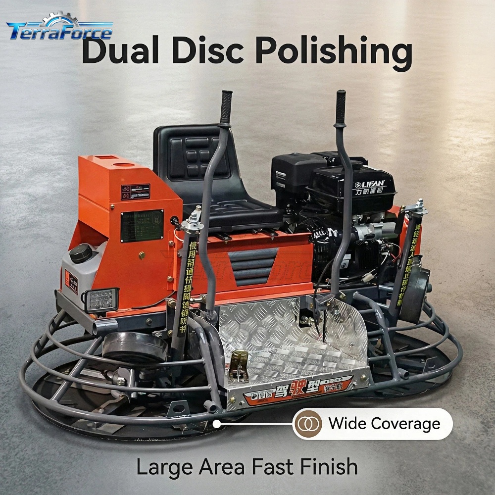 Terraforce Industrial 13HP Eng - Power Trowel Concrete 评论和价格
