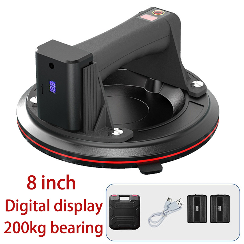 8 Inch Electric Vacuum Suction - Heavy Equipment Glass 评论和价格
