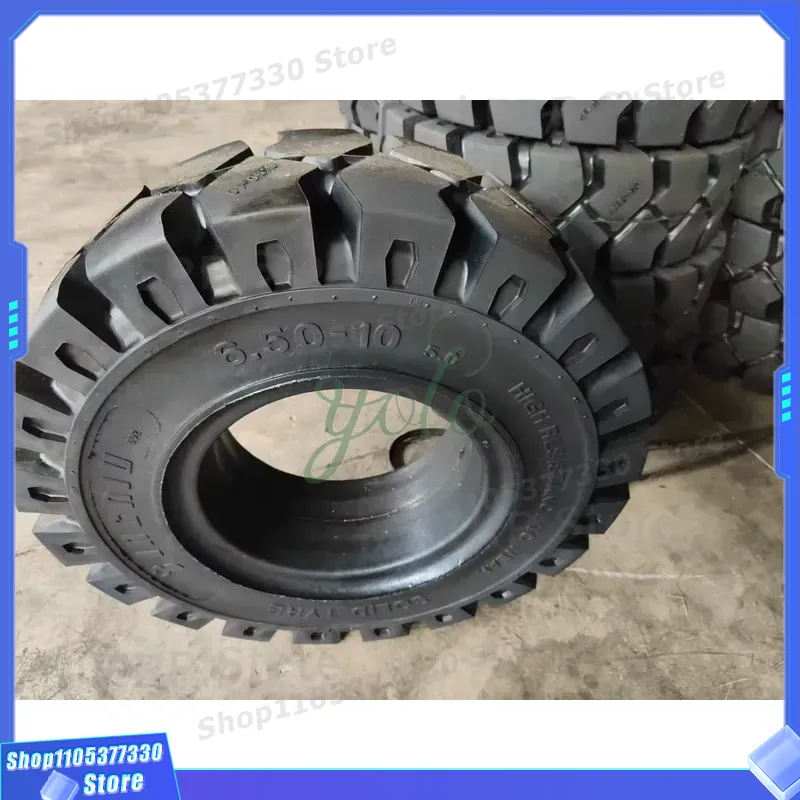 Solid Forklift Tire 6.50-10 7. - Heavy Equipment Tires 评论和价格