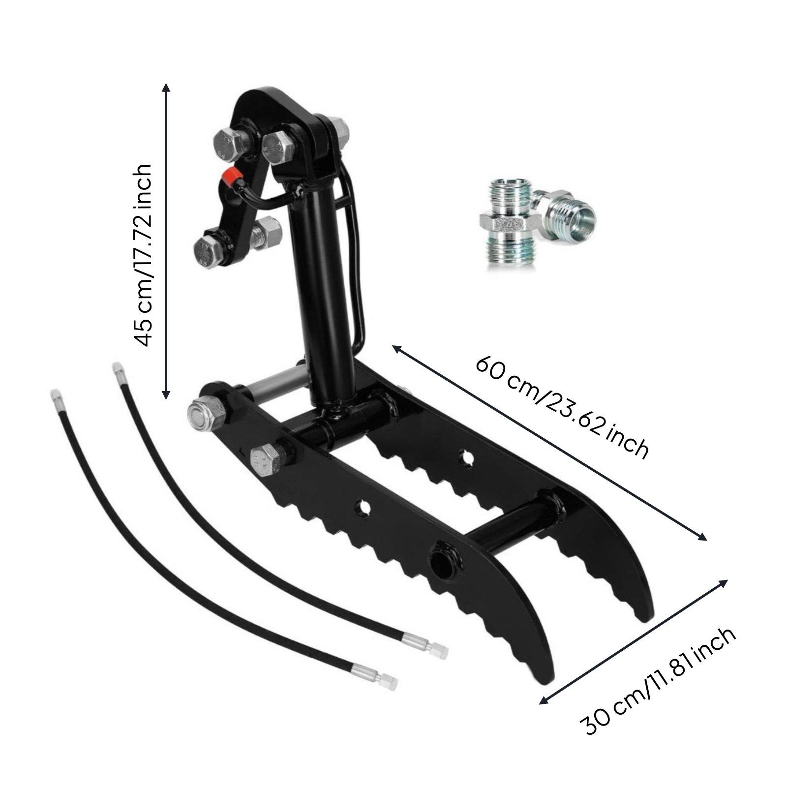 Hydraulic Digger Thumb Serrate - Heavy Equipment Landscaping 评论和价格