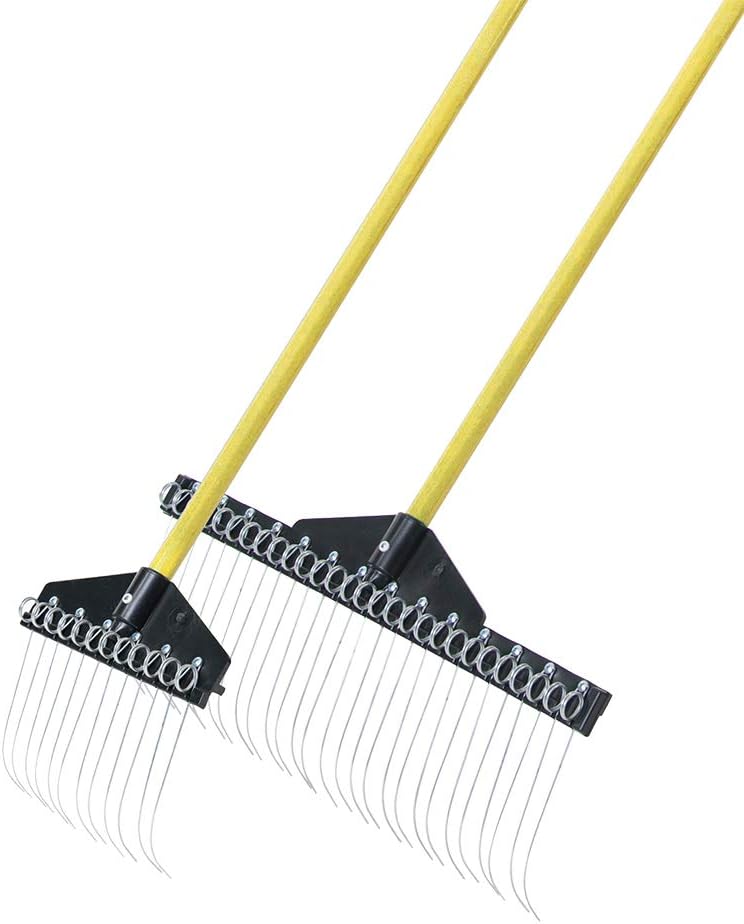 Golf Garden Landscape Rake Set - Heavy Equipment Landscaping 评论和价格