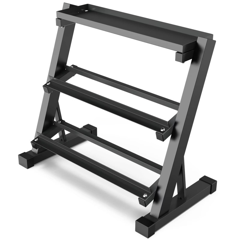 3-Tier Dumbbell Storage Rack 8 - Heavy Equipment Training 评论和价格