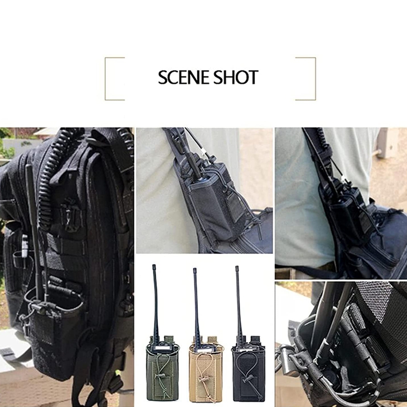 Tactical Radio Holder Molle Ra - Heavy Equipment Storage 评论和价格