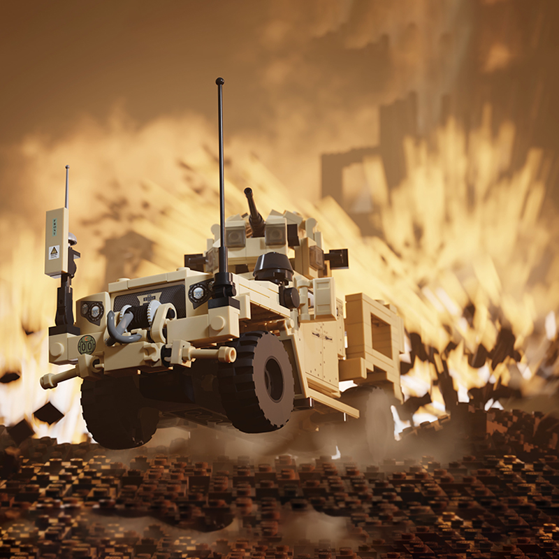 M1278 Heavy Tactical Truck Mod - Heavy Equipment Lego 评论和价格