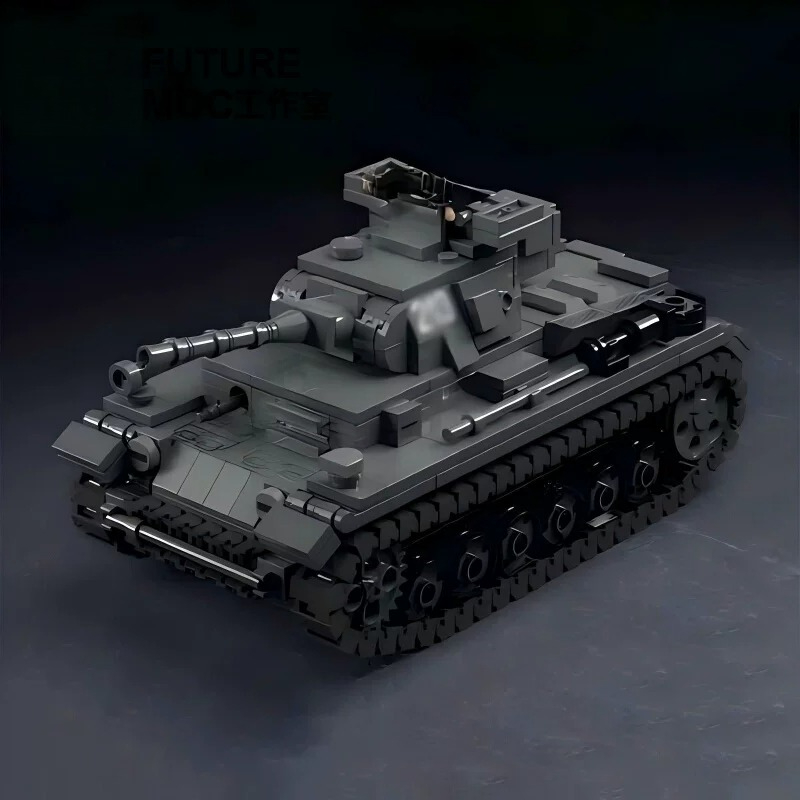 MOC WW2 F-type Heavy Tank War  - Heavy Equipment Lego 评论和价格