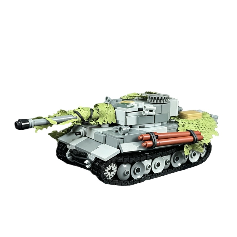 Tiger 237 Heavy Tank Model MOC - Heavy Equipment Lego 评论和价格
