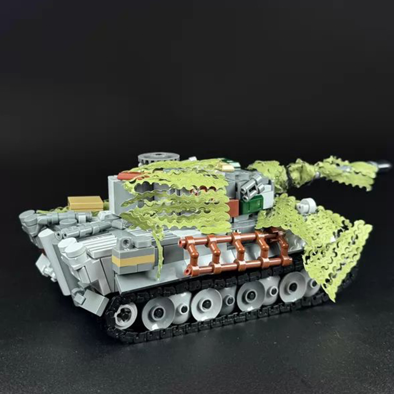 Tiger 237 Heavy Tank Model MOC - Heavy Equipment Lego 评论和价格