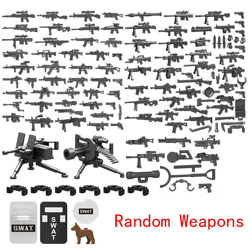 Army Soldier Police SWAT Milit - Heavy Equipment Lego 评论和价格